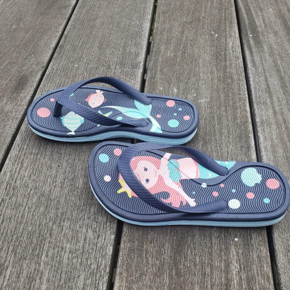 Kid's Mermaid Flipflops